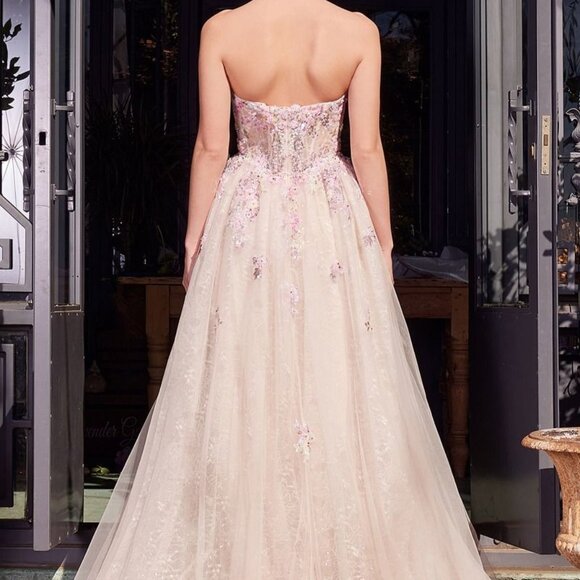 Formal ball gown.Prom party pageant mother of the bride dress gala evening - Picture 5 of 8